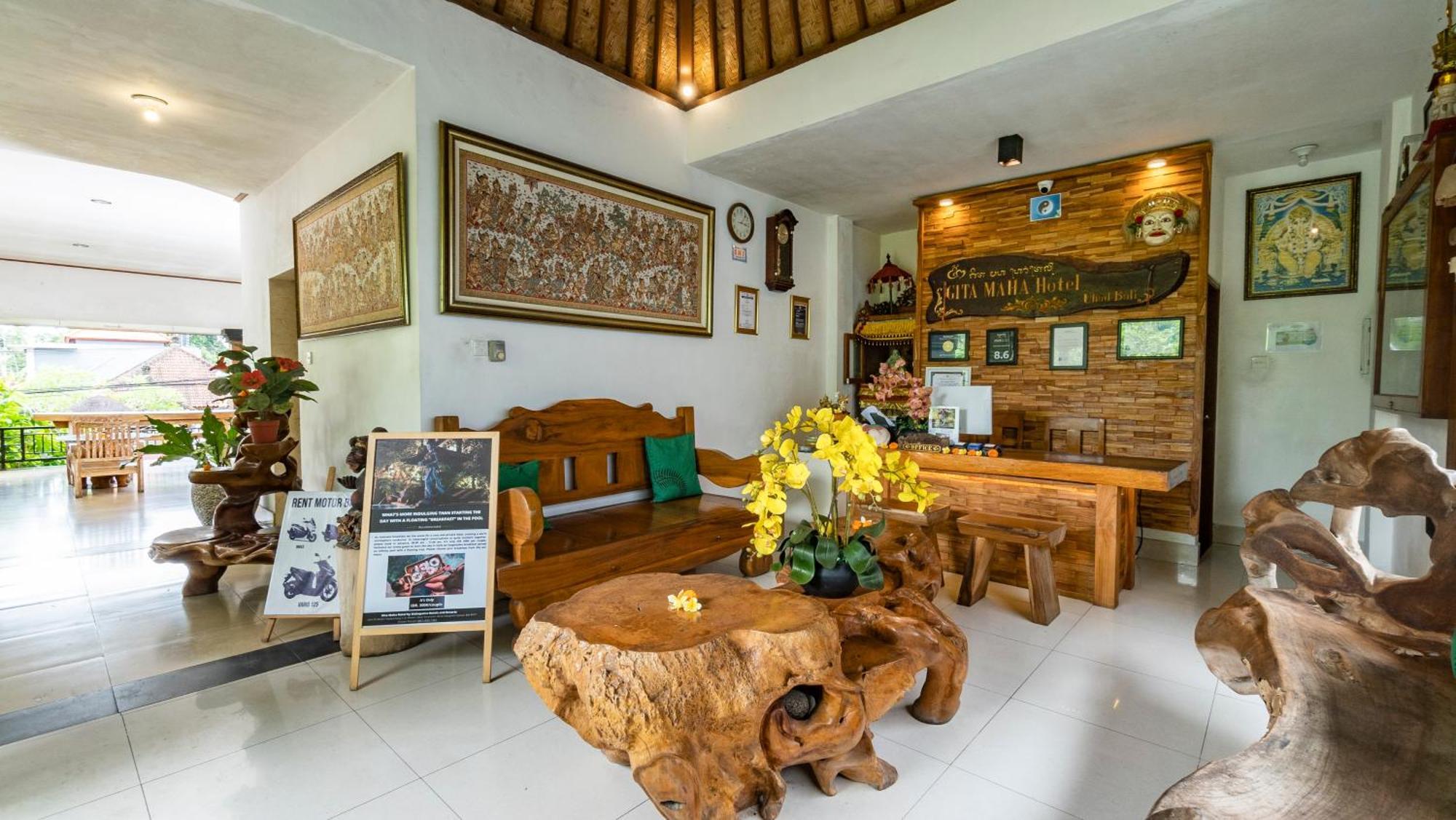 Gita Maha Ubud Hotel By Mahaputra-Chse Certified Esterno foto